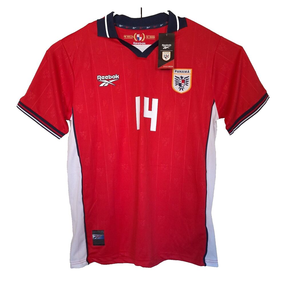 Reebok Authentic Panama 2026 National Team Home Soccer Red Jersey Men’s Sz: L